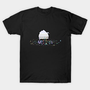 8 Bit Neon City T-Shirt